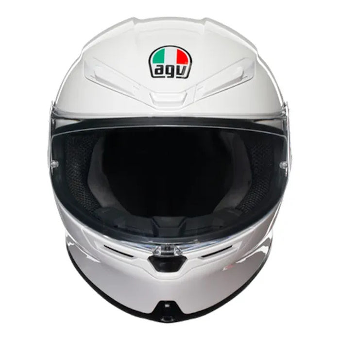 AGV K6-S Solid White Full Face Helmet