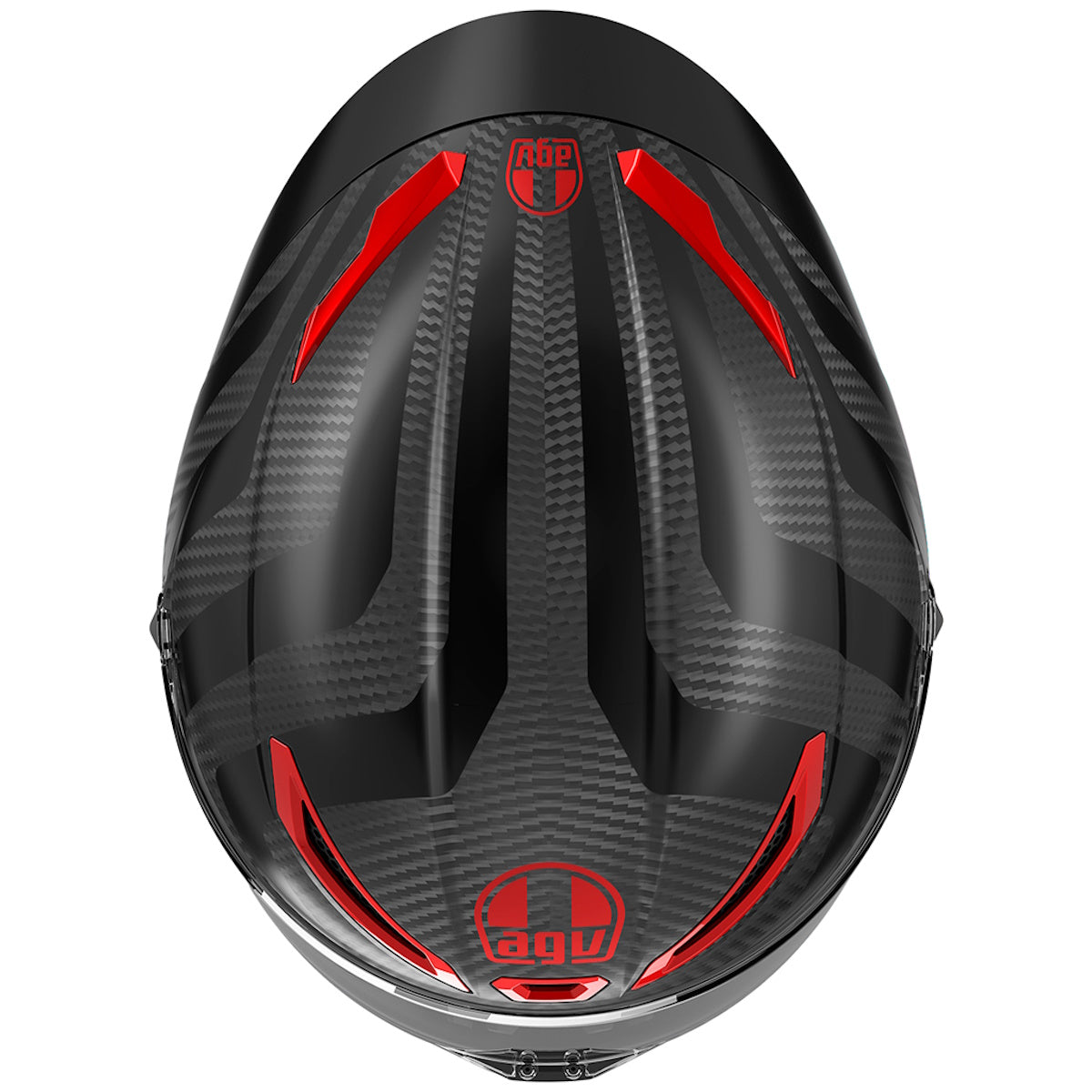 AGV Pista GP-RR ECE 22.06 Intrepido Carbon Black Red