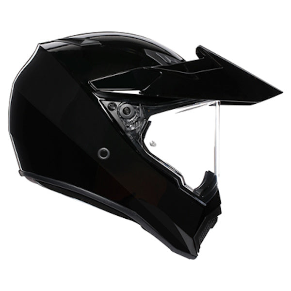 AGV AX9 ECE 22.06 Solid Glossy Carbon