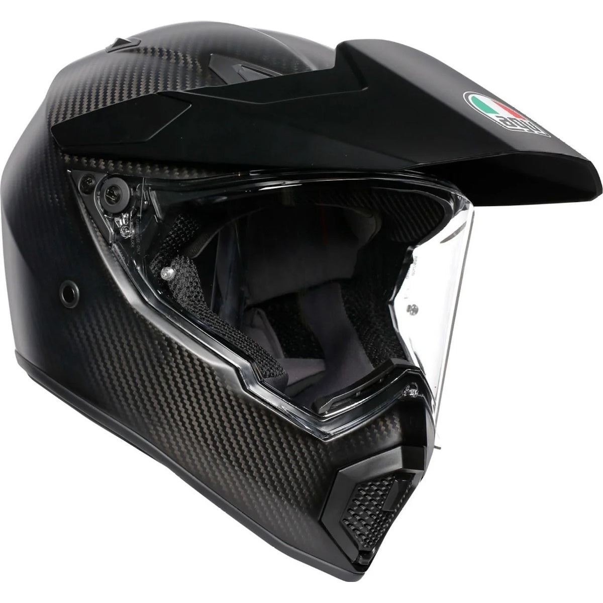 AGV AX9 ECE 22.06 Solid Matt Carbon