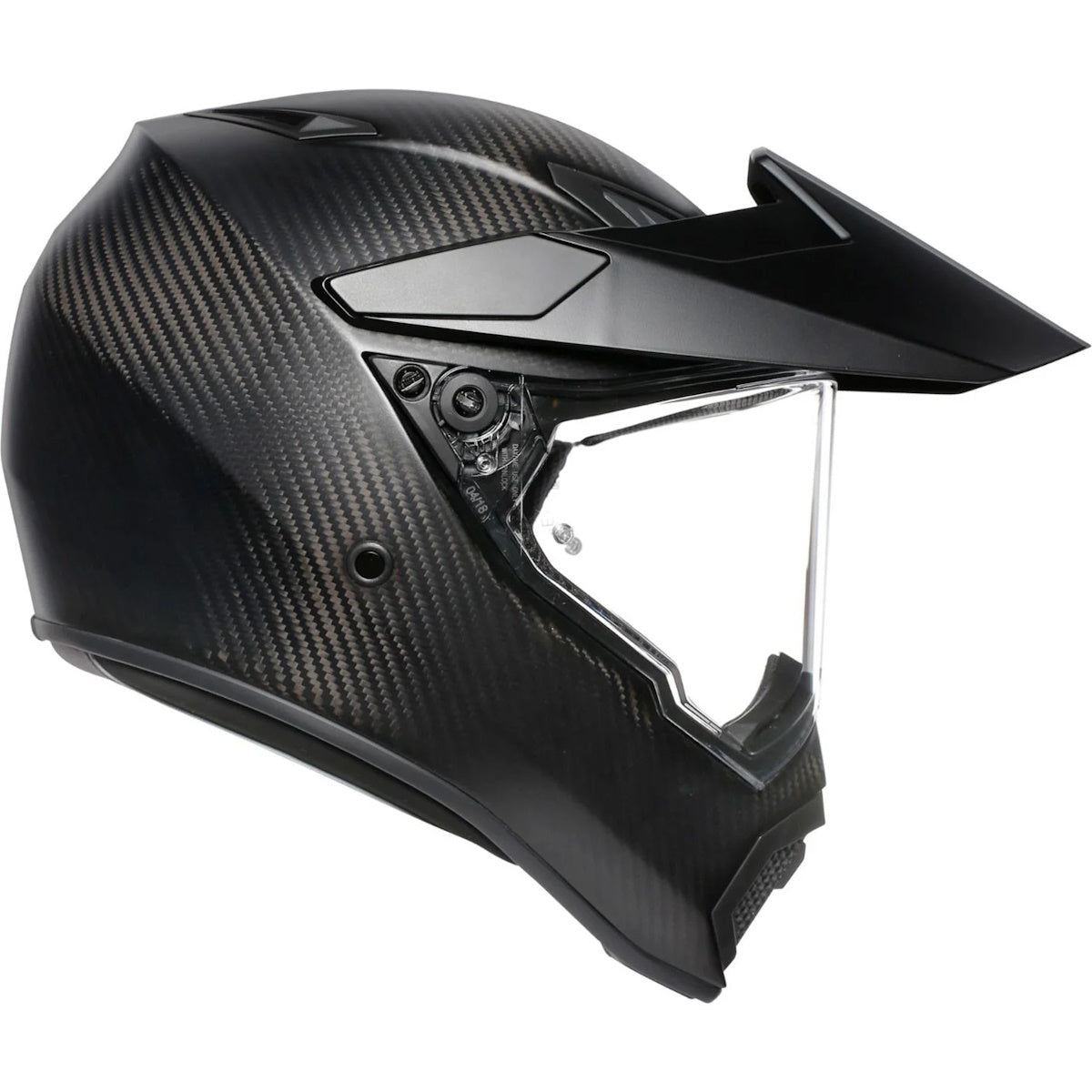 AGV AX9 ECE 22.06 Solid Matt Carbon
