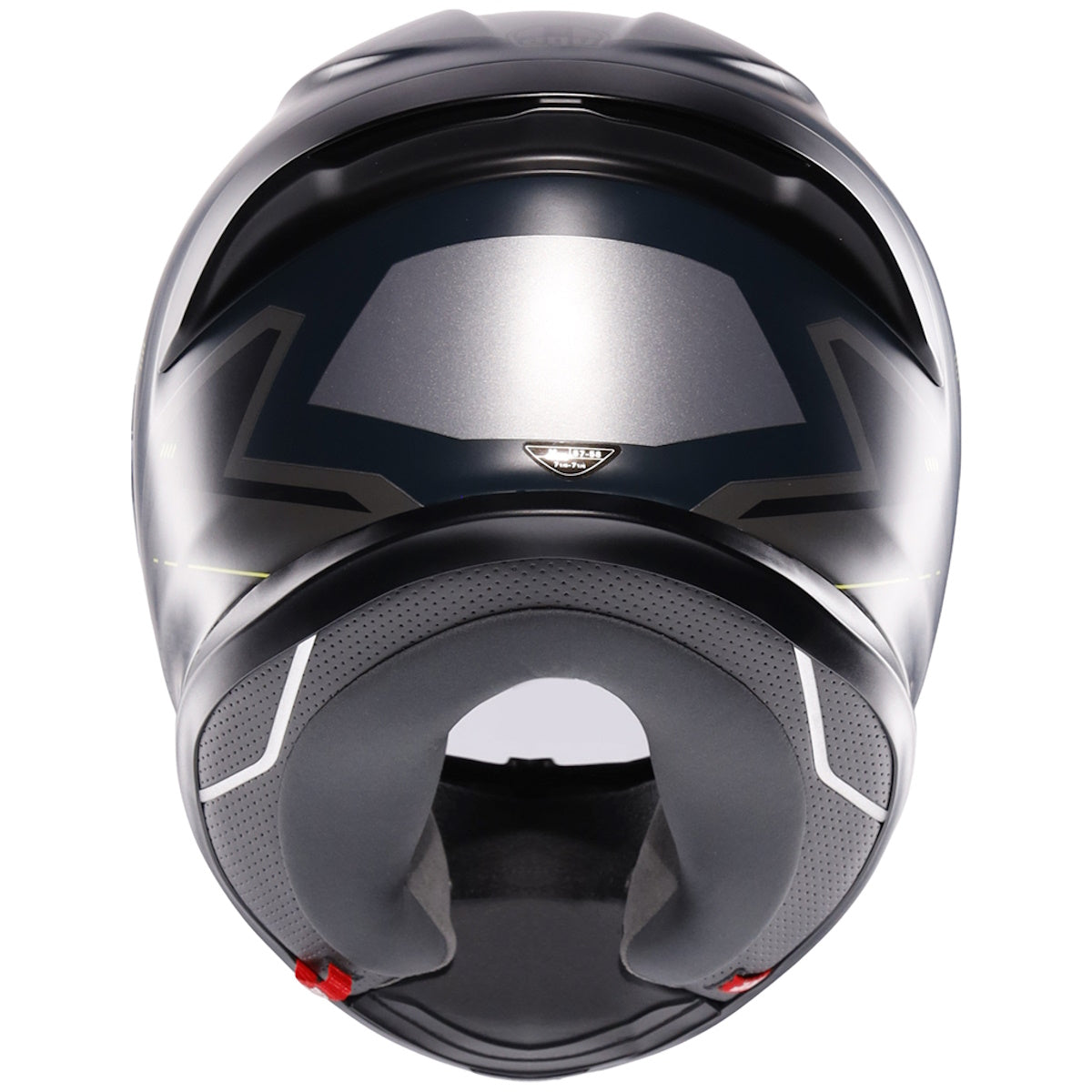 AGV K6-S Enhance Matt Grey Fluorescent Yellow Full Face Helmet