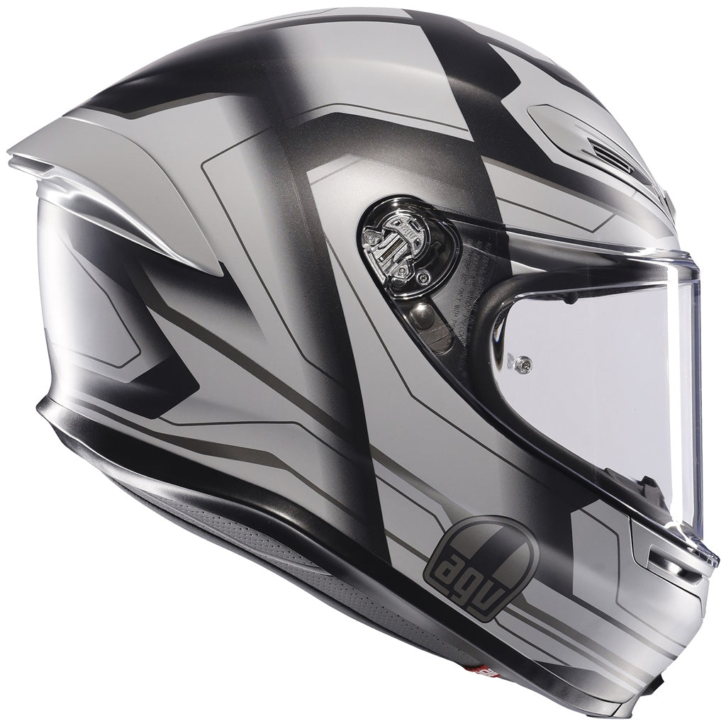 AGV K6-S Ultrasonic Matt Black Grey Full Face Helmet