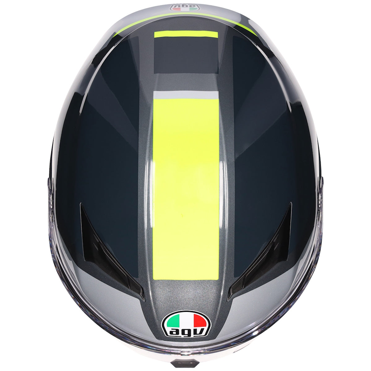 AGV K3 ECE 22.06 Shade Grey Fluorescent Yellow Full Face Helmet
