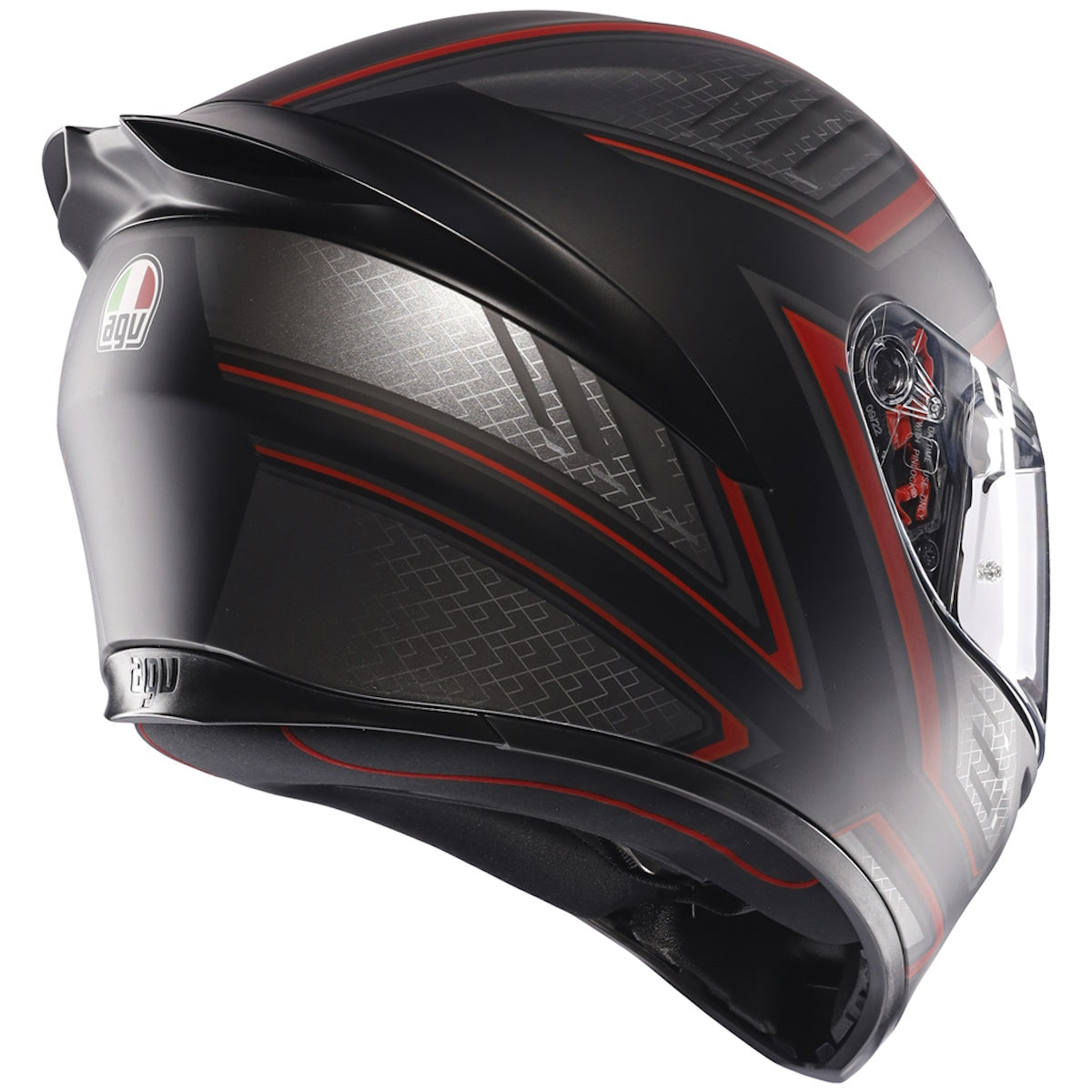 AGV K1-S Sling Black Red Full Face Helmet