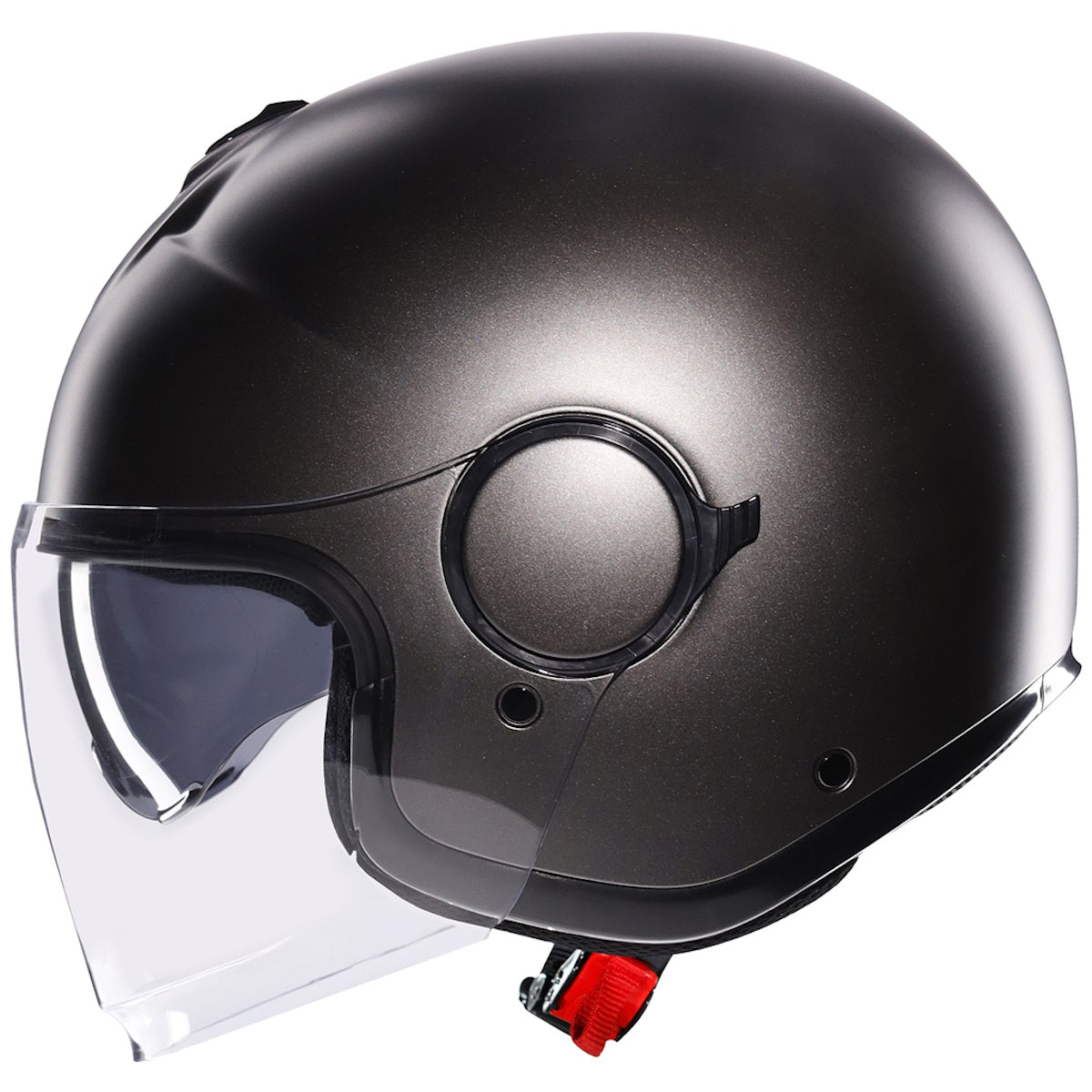 AGV Eteres Solid Asfalto Grey Open Face Helmet