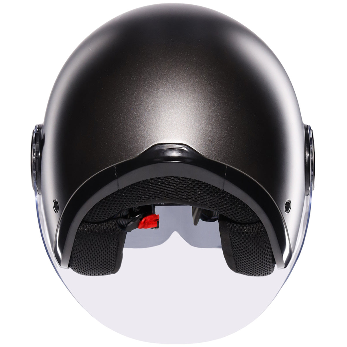AGV Eteres Solid Asfalto Grey Open Face Helmet