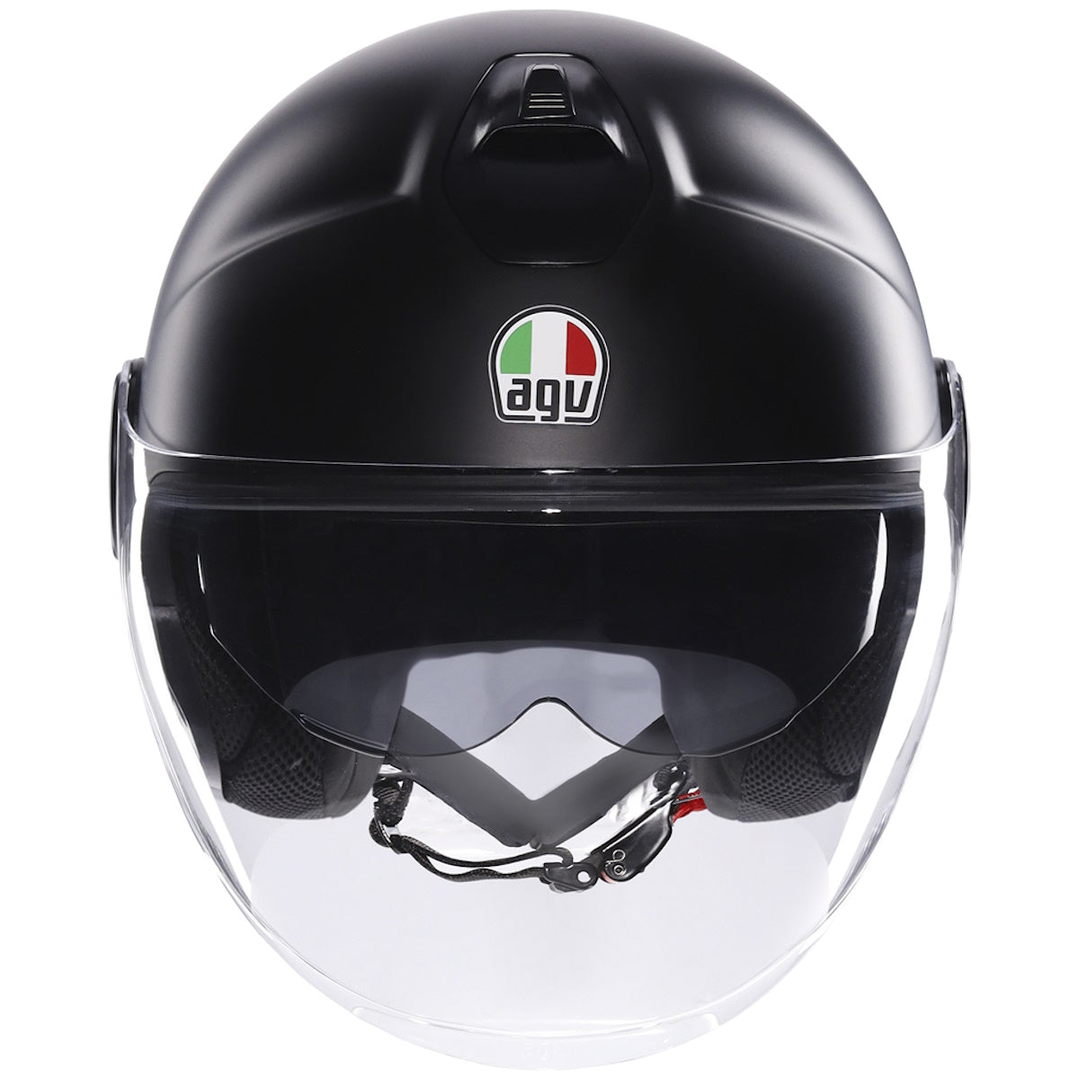 AGV Eteres Solid Matt Black Open Face Helmet