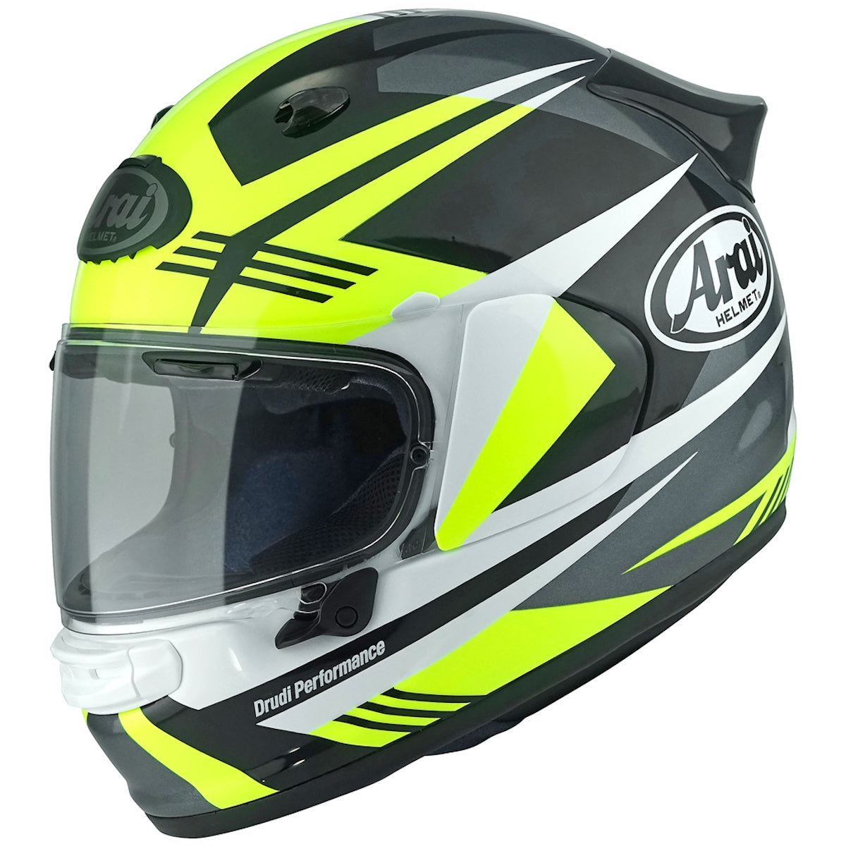 Arai Quantic Mark Yellow Full Face Helmet