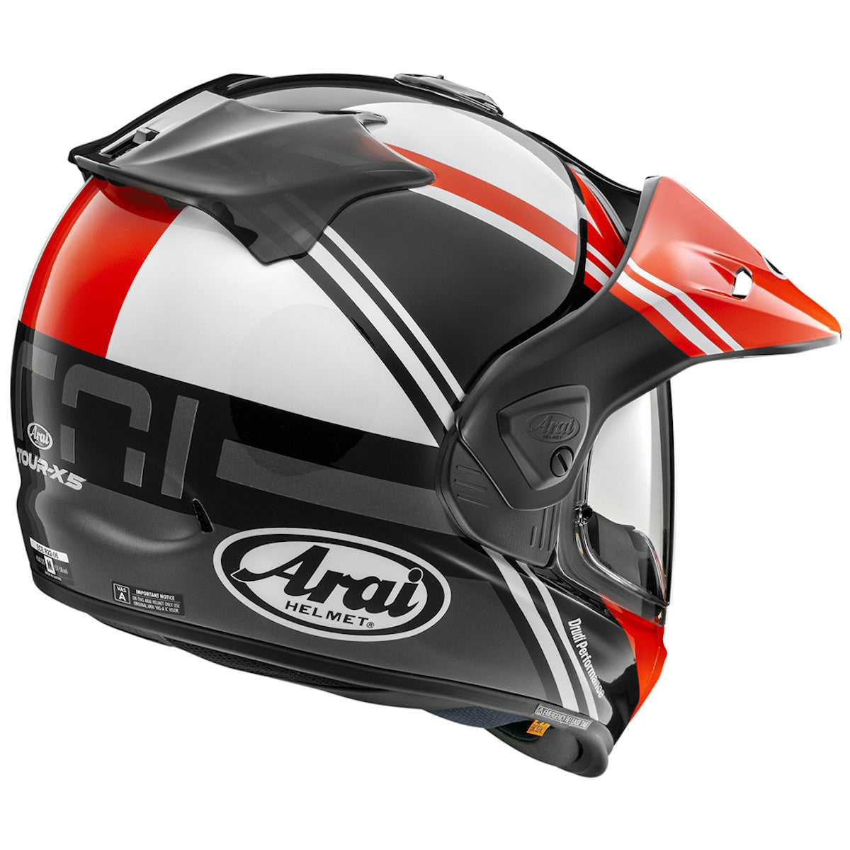 Arai Tour-X 5 Cosmic Red Dual Sport Helmet