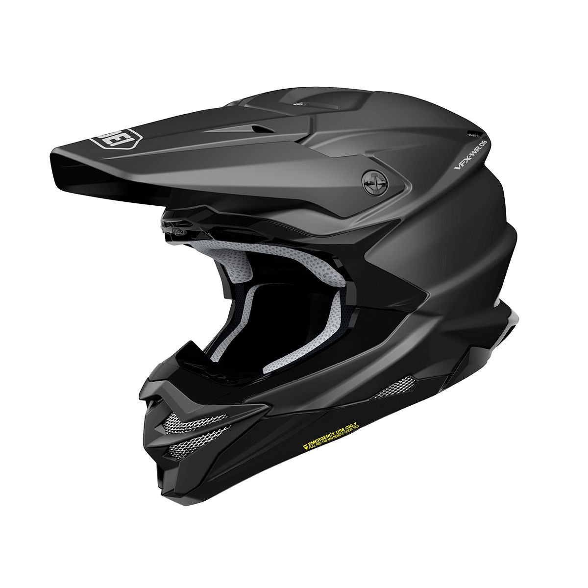 Shoei VFX-WR 06 Matt Black Motocross Helmet