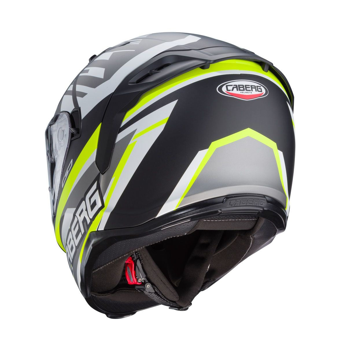Caberg Avalon X Kira Matt Black Grey Yellow Full Face Helmets