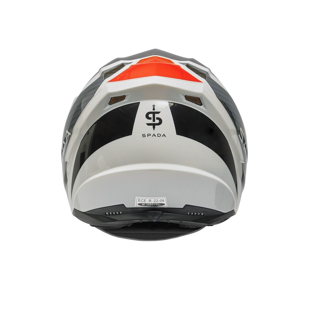 Spada Raiden 2 Thunder Black White Red Full Face Helmet