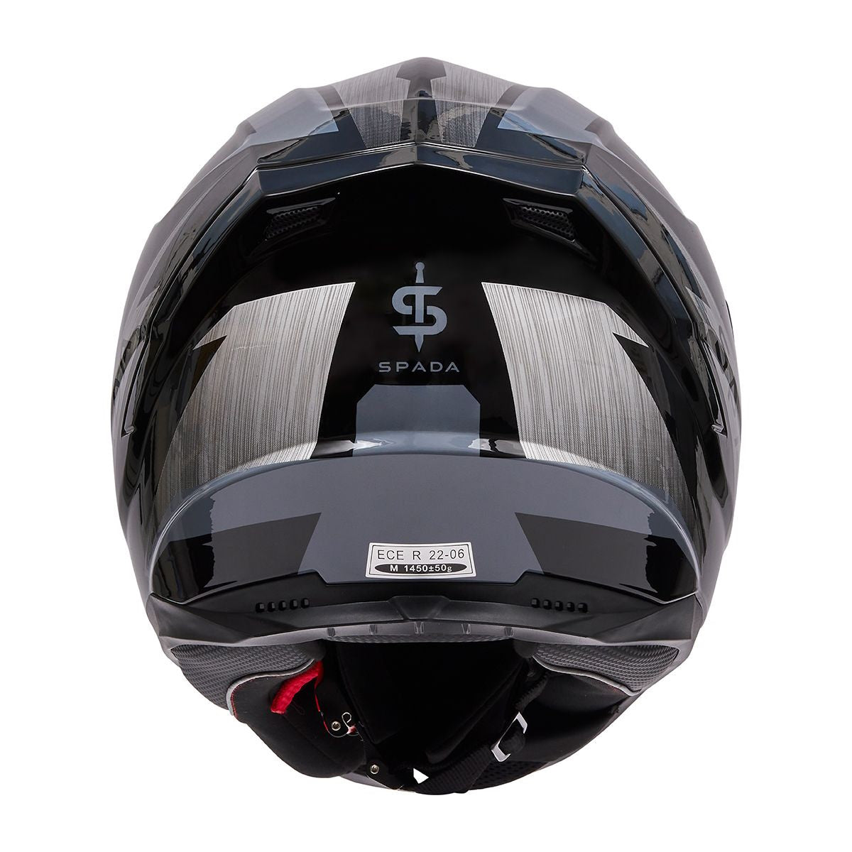 Spada Raiden 2 Thunder Black Grey Full Face Helmet