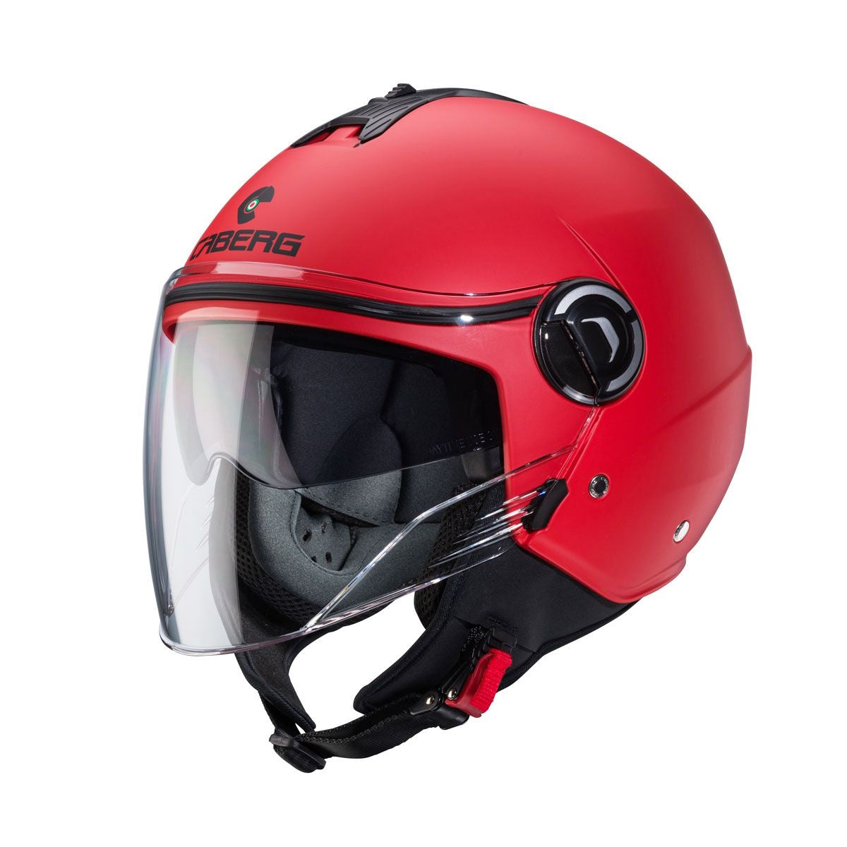 Caberg Riviera V4X Matt Red Open Face Helmet