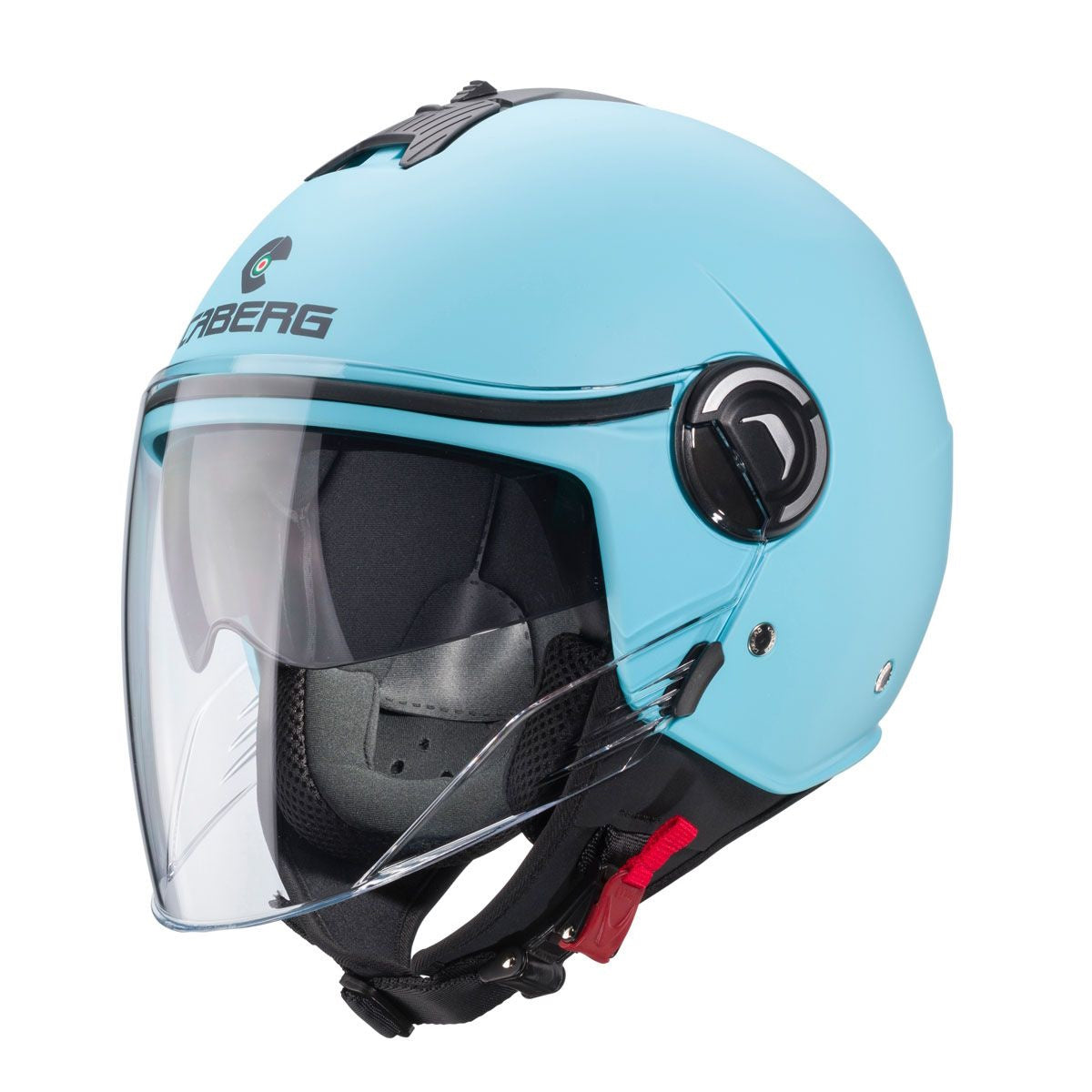 Caberg Riviera V4X Matt Ligfht Blue Open Face Helmet