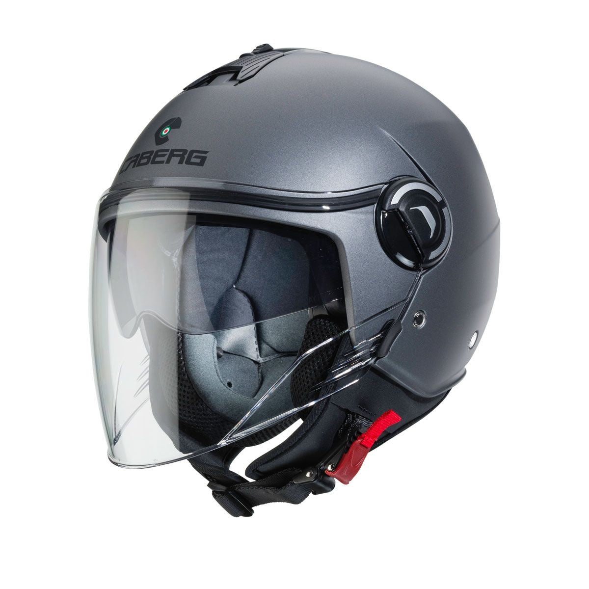 Caberg Riviera V4X Matt Gun Open Face Helmet
