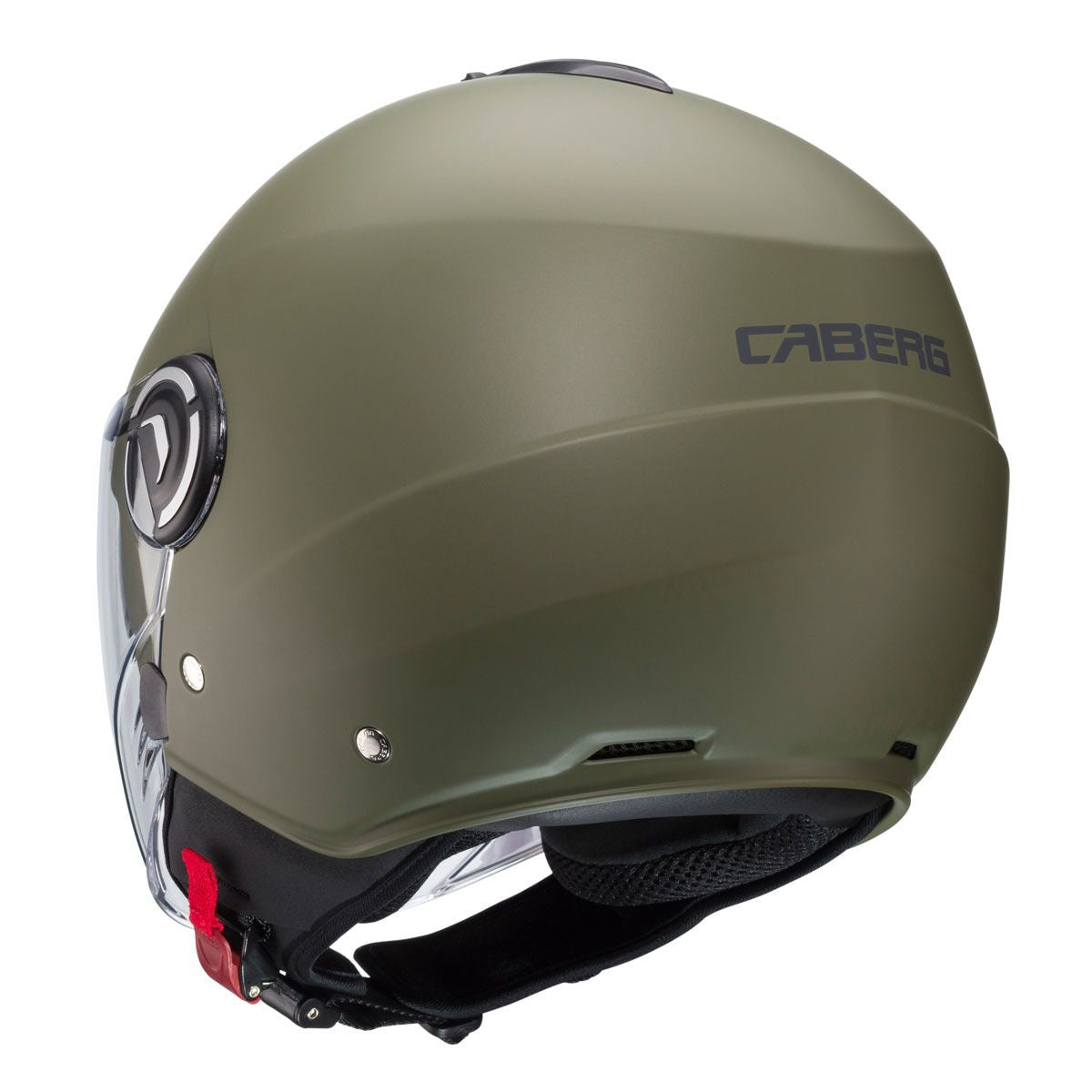 Caberg Riviera V4X Matt Military Green Open Face Helmet#