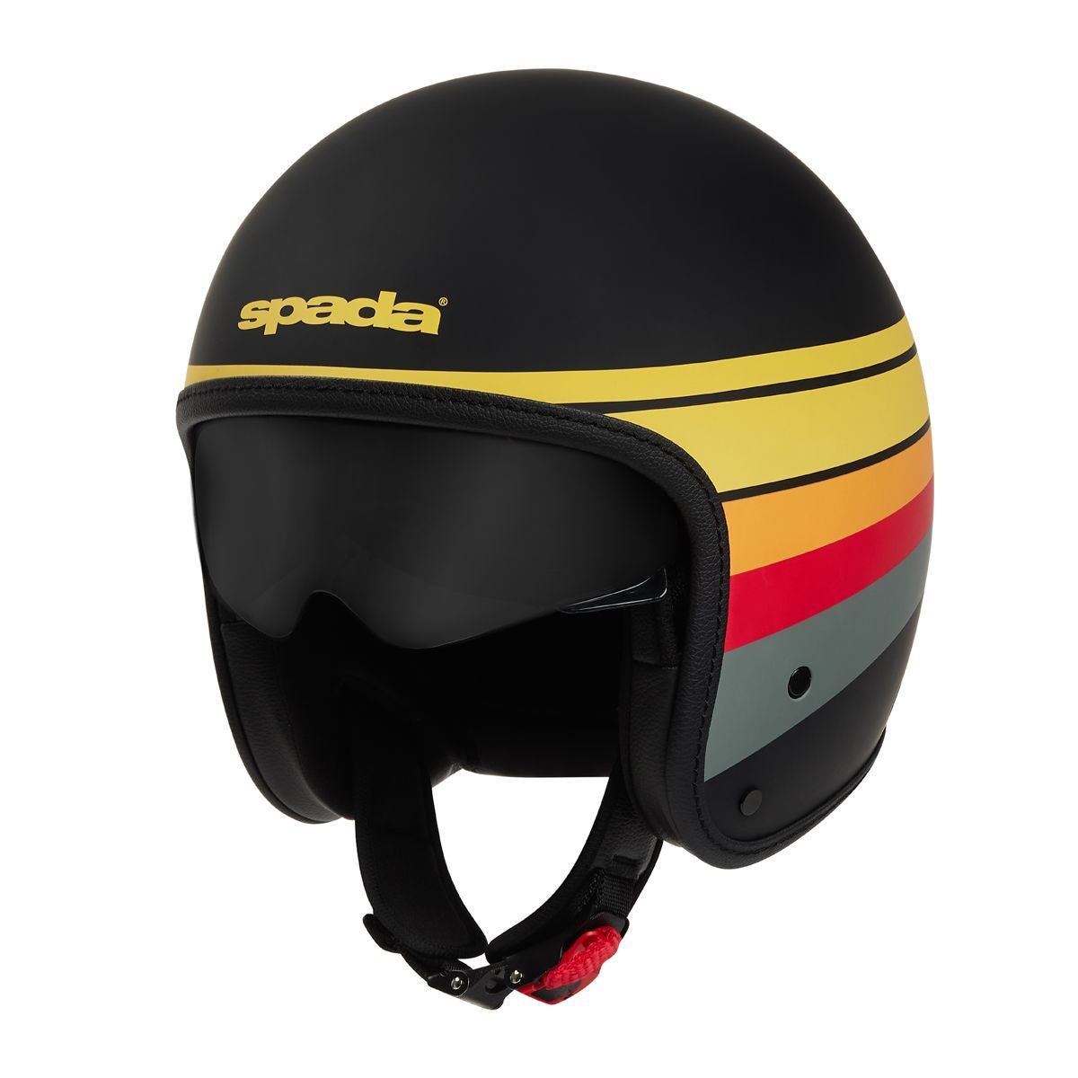 Spada Ace Ranger Matt Black Open Face Helmet