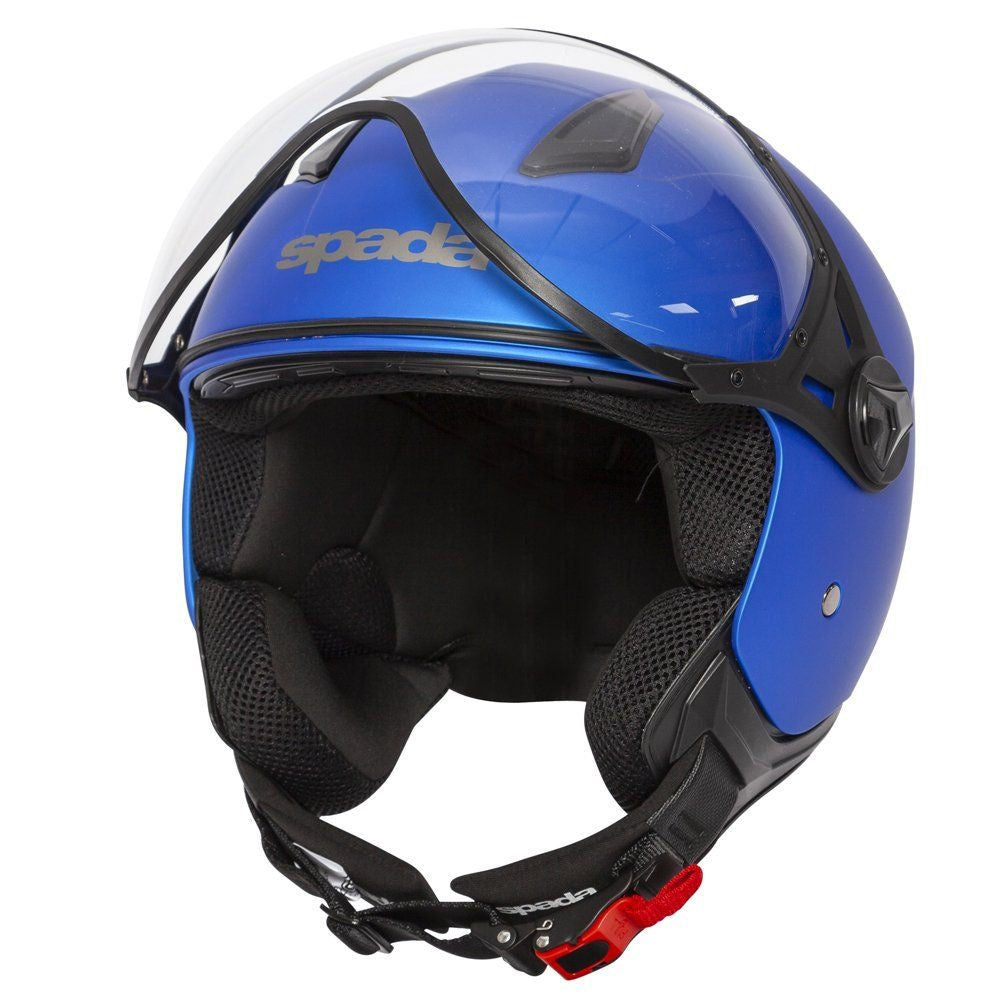 Spada Hellion 06 Matt Bright Blue Open Face Helmet