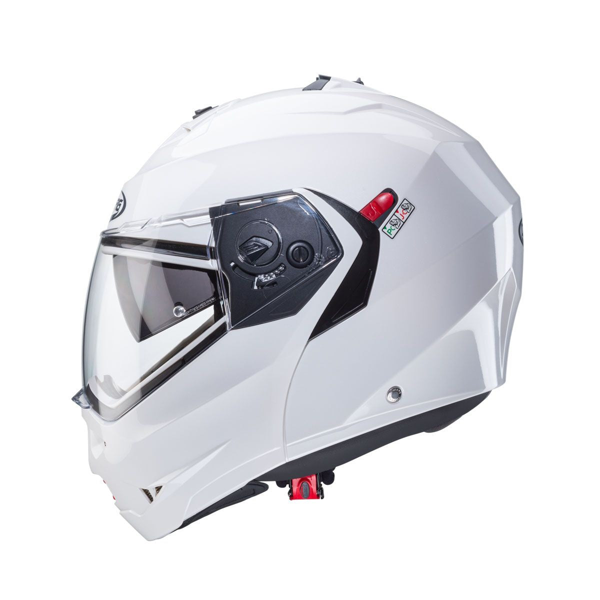 Caberg Duke X White Metal Flip Front Helmet