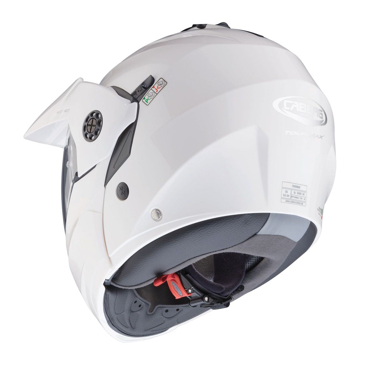 Caberg Tourmaxx X White Metal Dual Sport Helmet