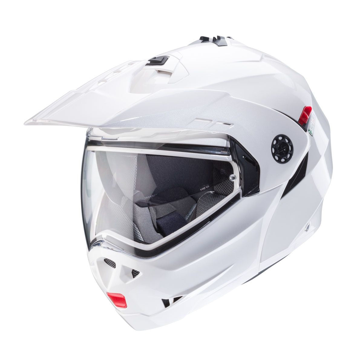 Caberg Tourmaxx X White Metal Dual Sport Helmet