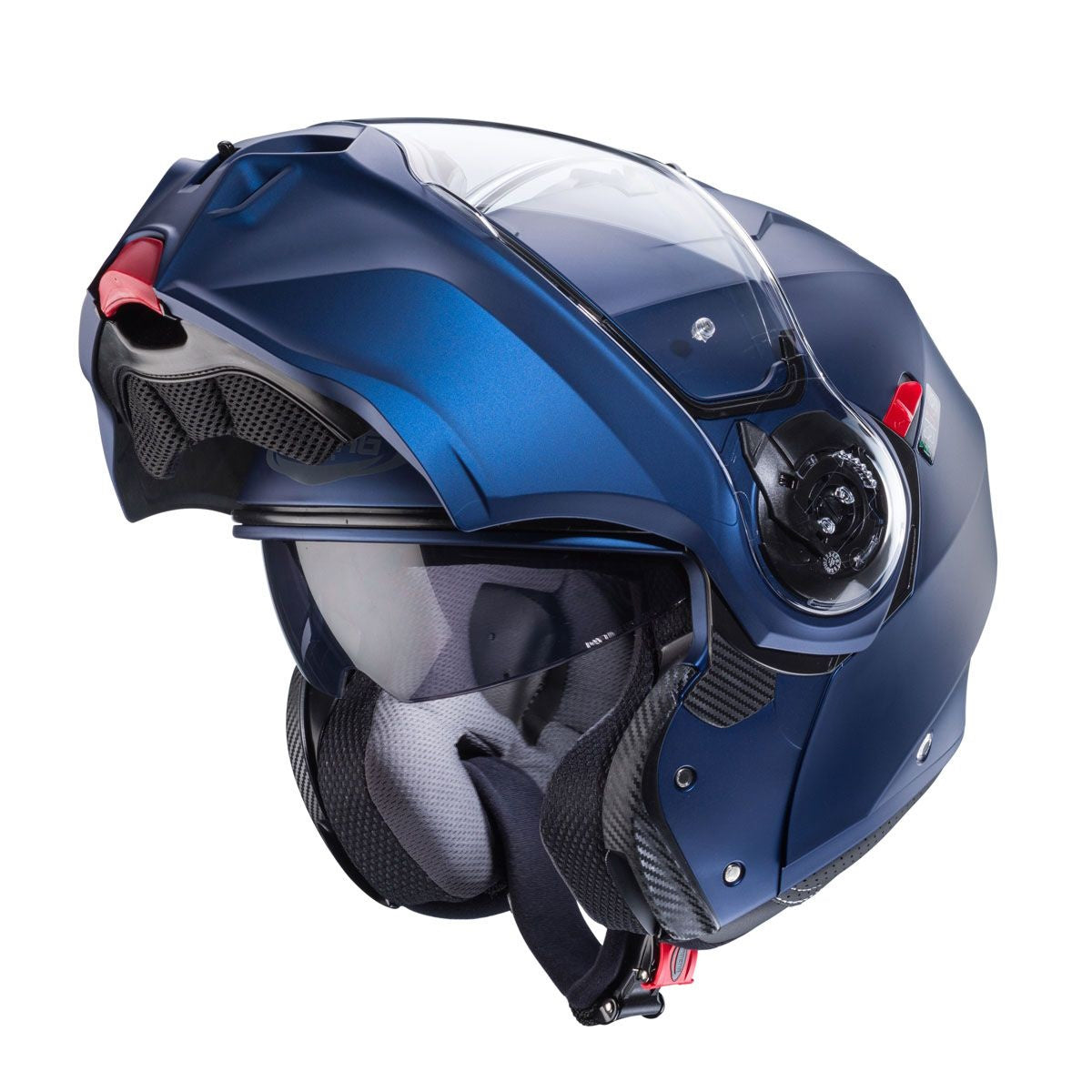 Caberg Duke Evo Matt Blue Flip Front Helmet