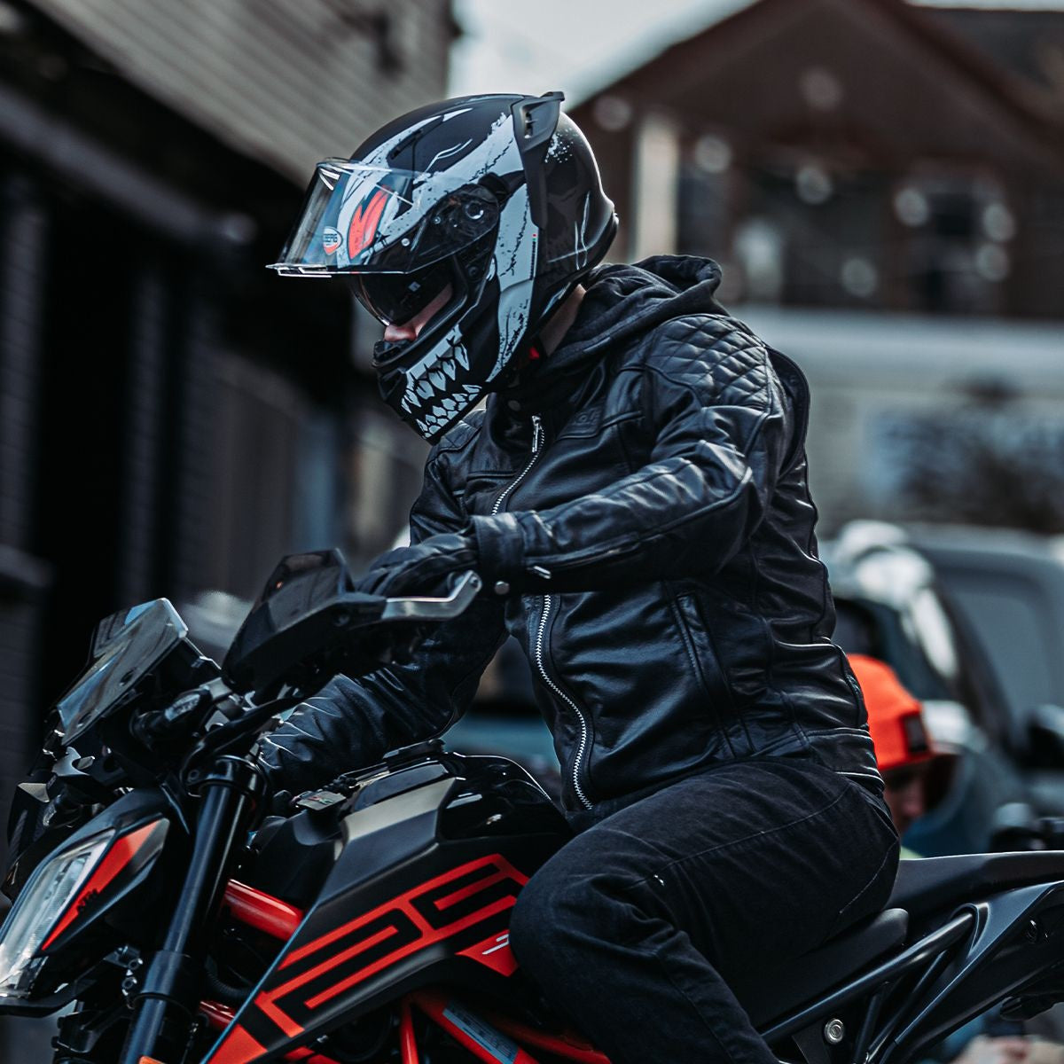 Spada Lambert Leather Jacket Black