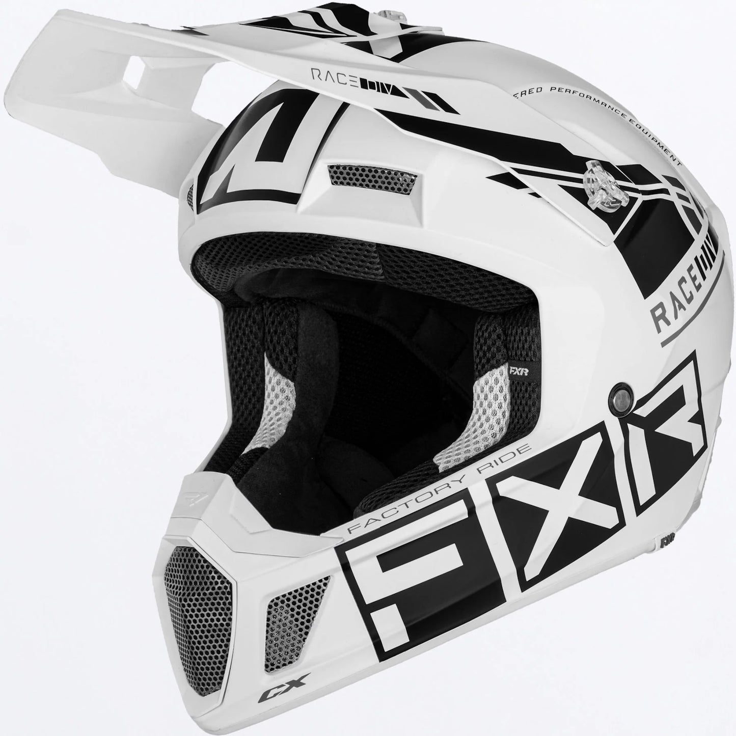 FXR Clutch CX Pro Mips Greyscale 23 Motocross Helmet