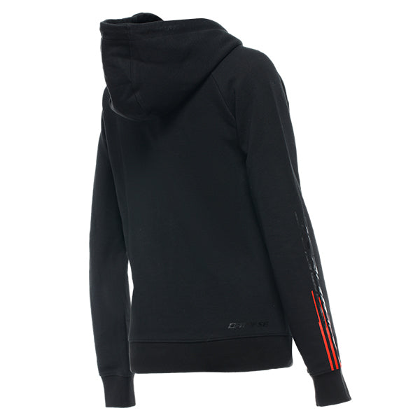 Dainese Logo Ladies Hoodie 631 Black