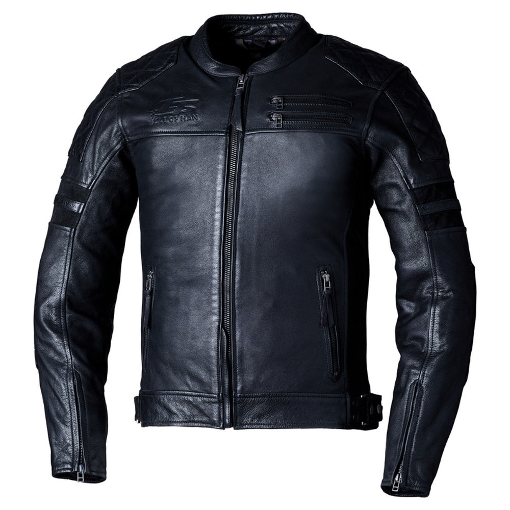 RST Hillberry 2 Mens Leather Jacket Black