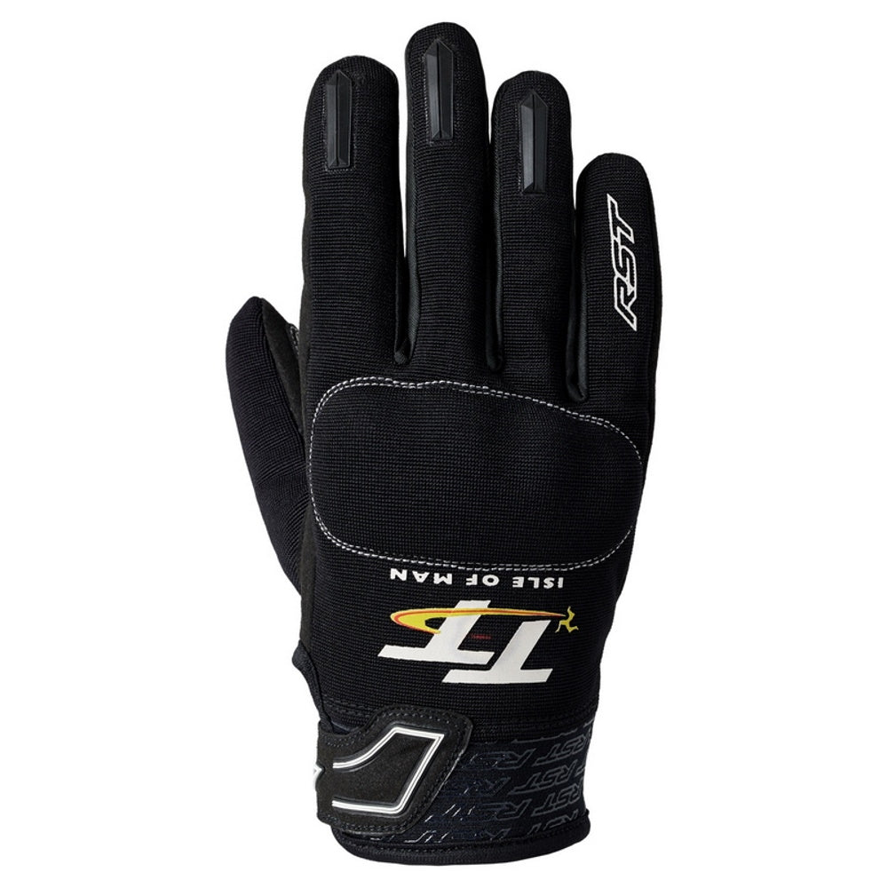 RST IOM Team Evo Mens Glove Black White