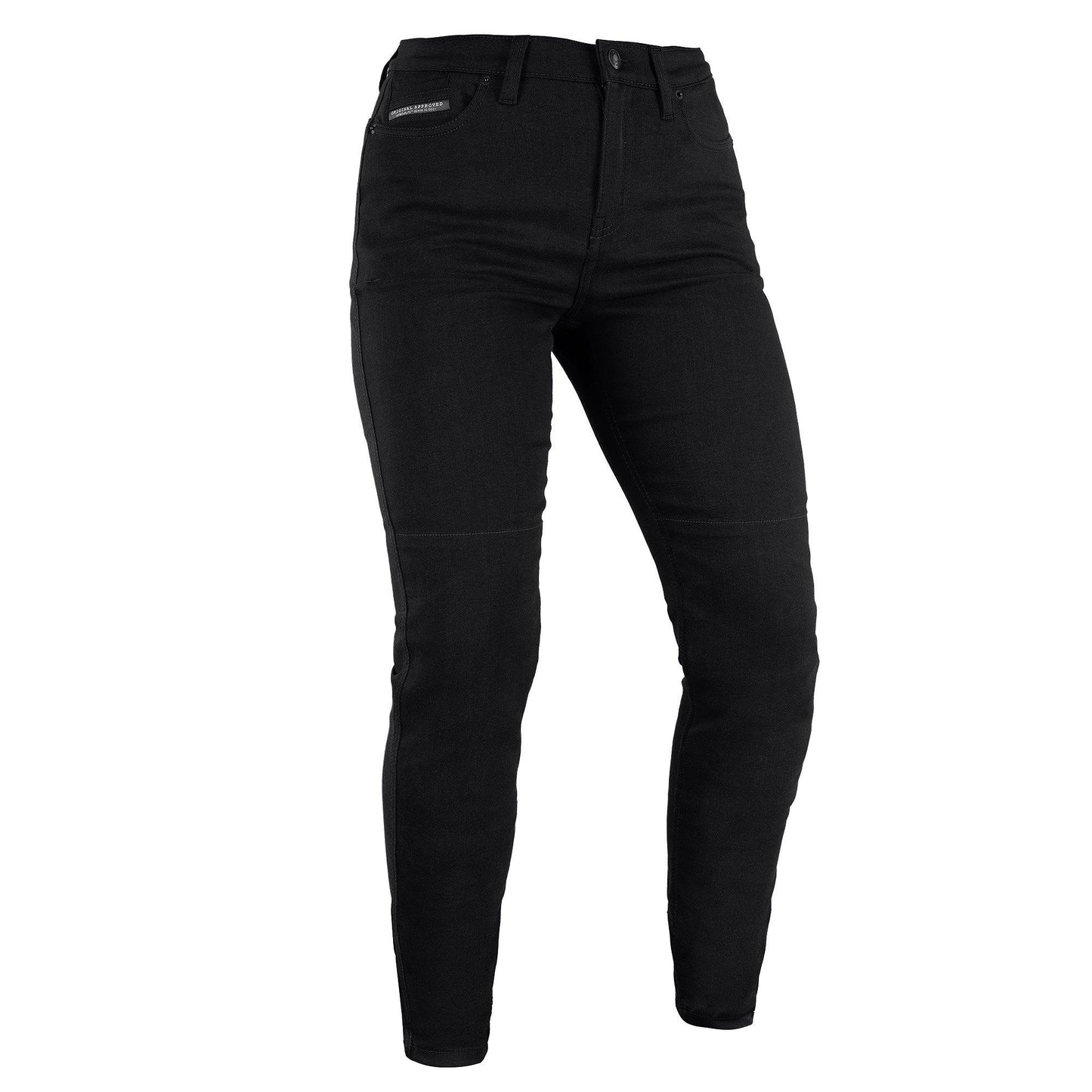 Oxford Super Stretch Ladies Jean Black Short