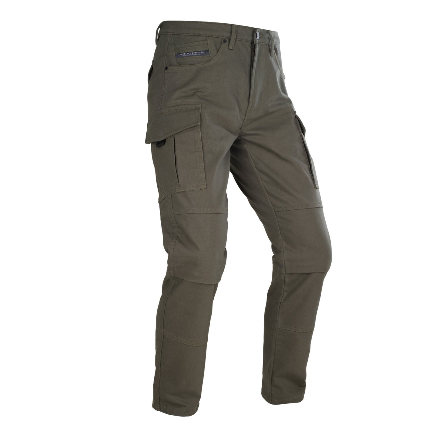 Oxford AA Mens Cargo Pants Khaki Regular
