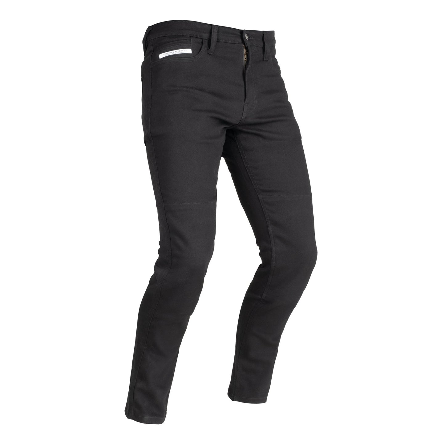 Oxford Super Stretch Slim Jeans Black Short