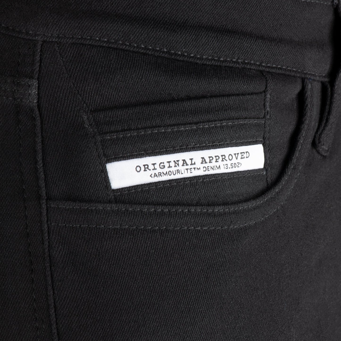 Oxford Super Stretch Slim Jeans Black