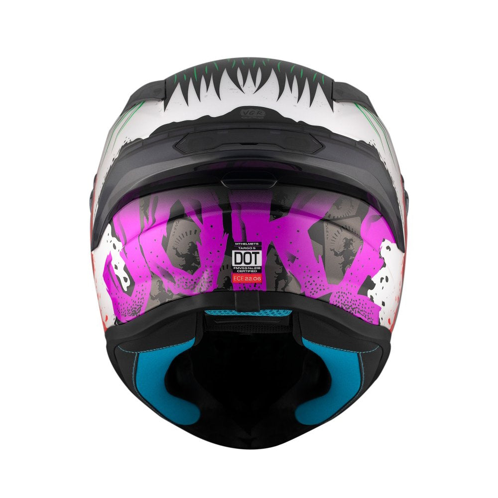 MT Targo S Joke A5 Gloss Full Face Helmet