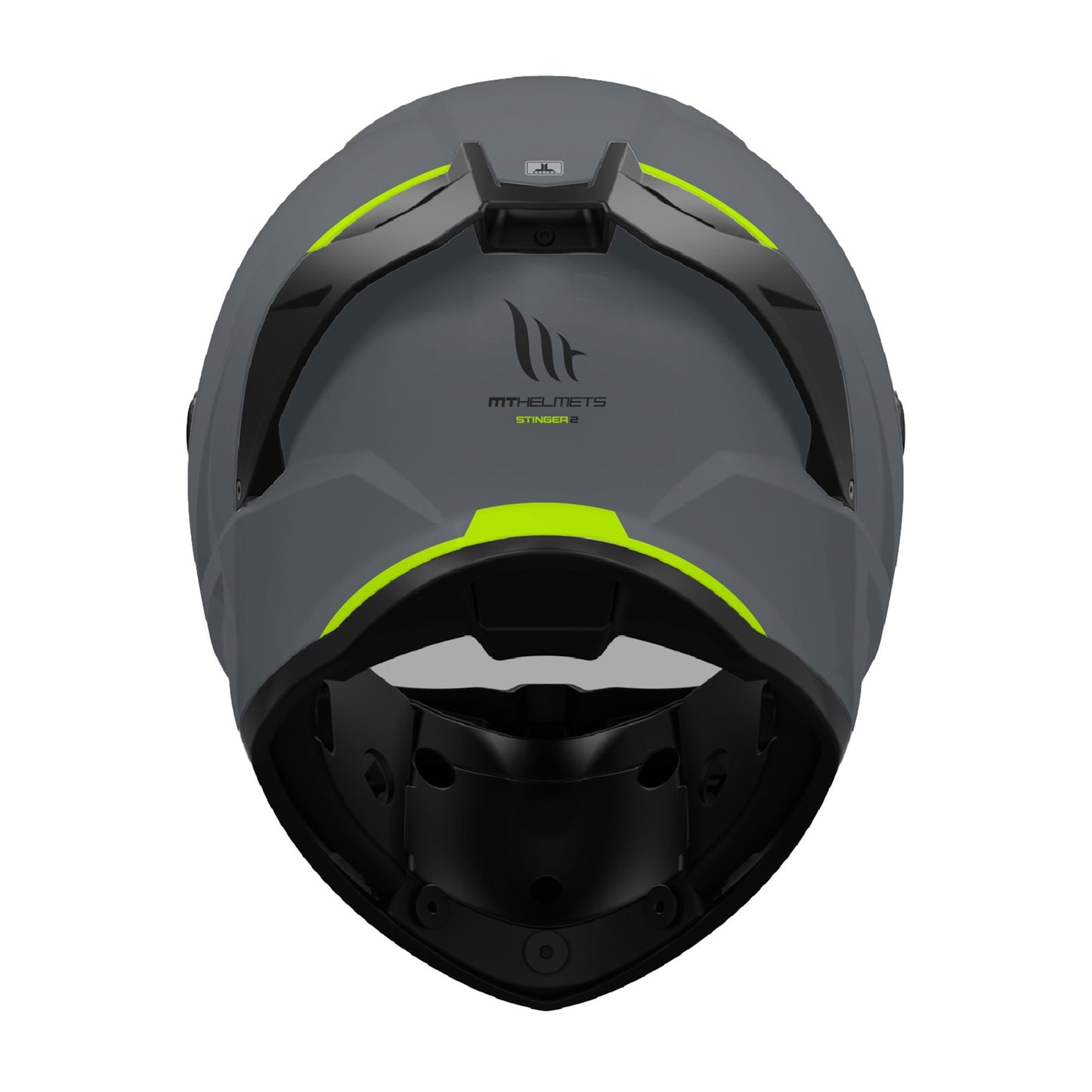 MT Stinger 2 A2 Titanium Matt Grey Full Face Helmet