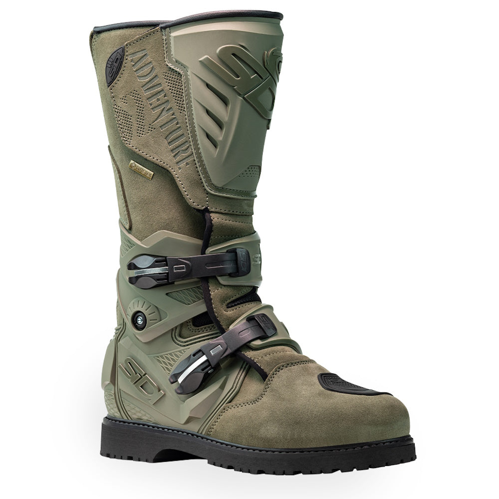 Sidi Adventure 2 Gore CE Adventure Boots Military Green