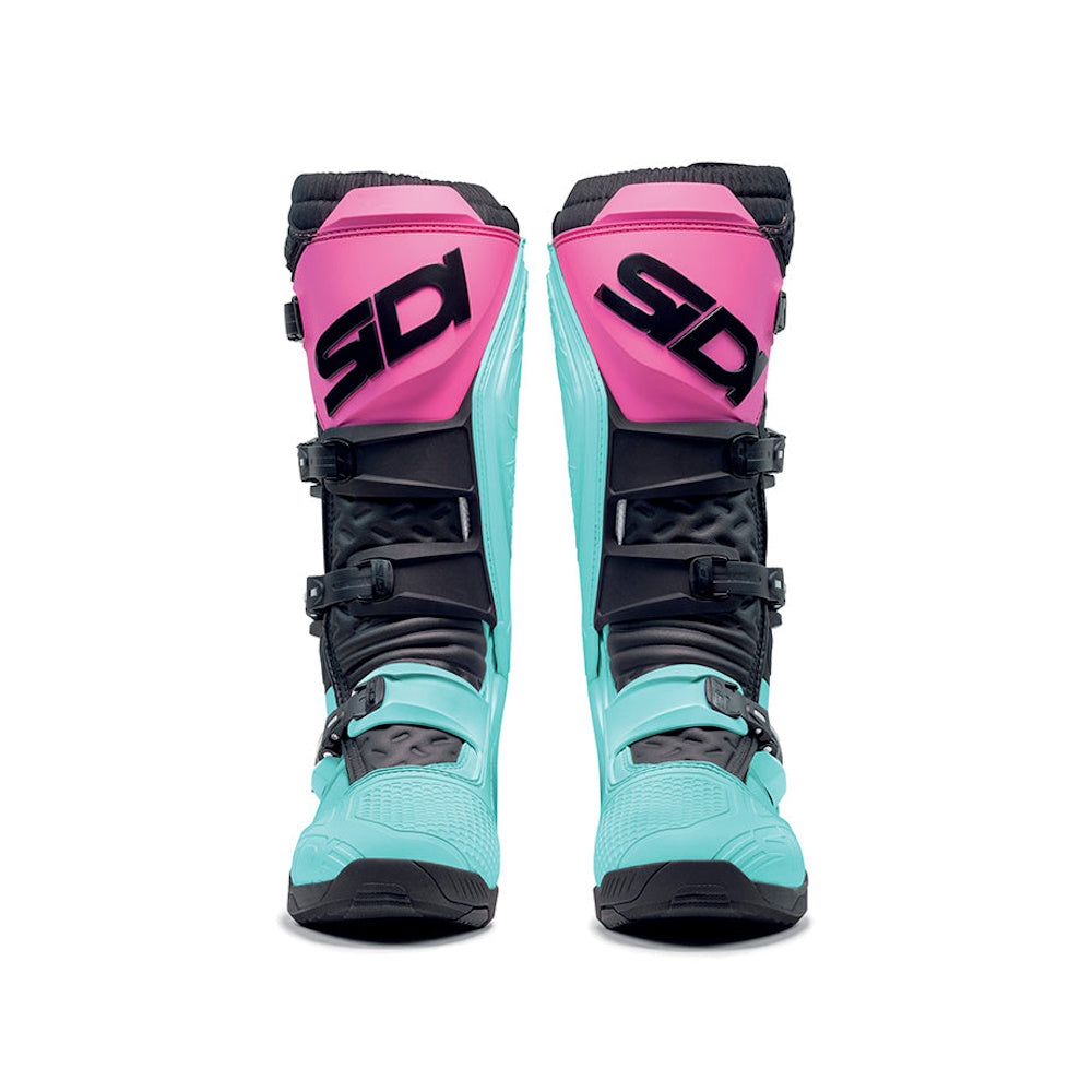 Sidi X-Power SC CE Motocross Boots Mint Black Pink