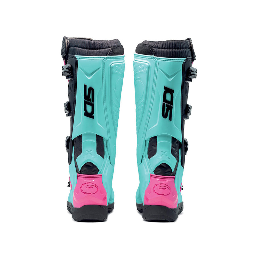 Sidi X-Power SC CE Motocross Boots Mint Black Pink