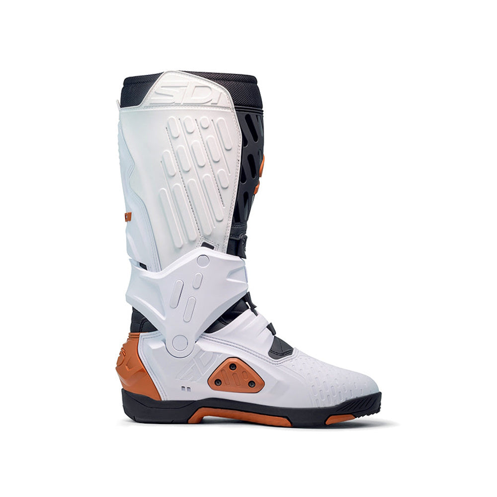 Sidi Crossair CE Motocross Boots White Black Bronze