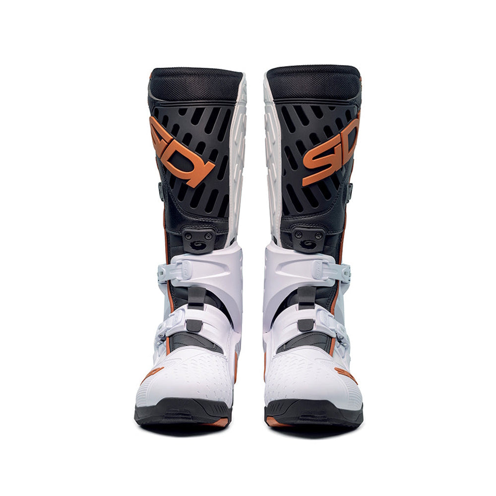 Sidi Crossair CE Motocross Boots White Black Bronze
