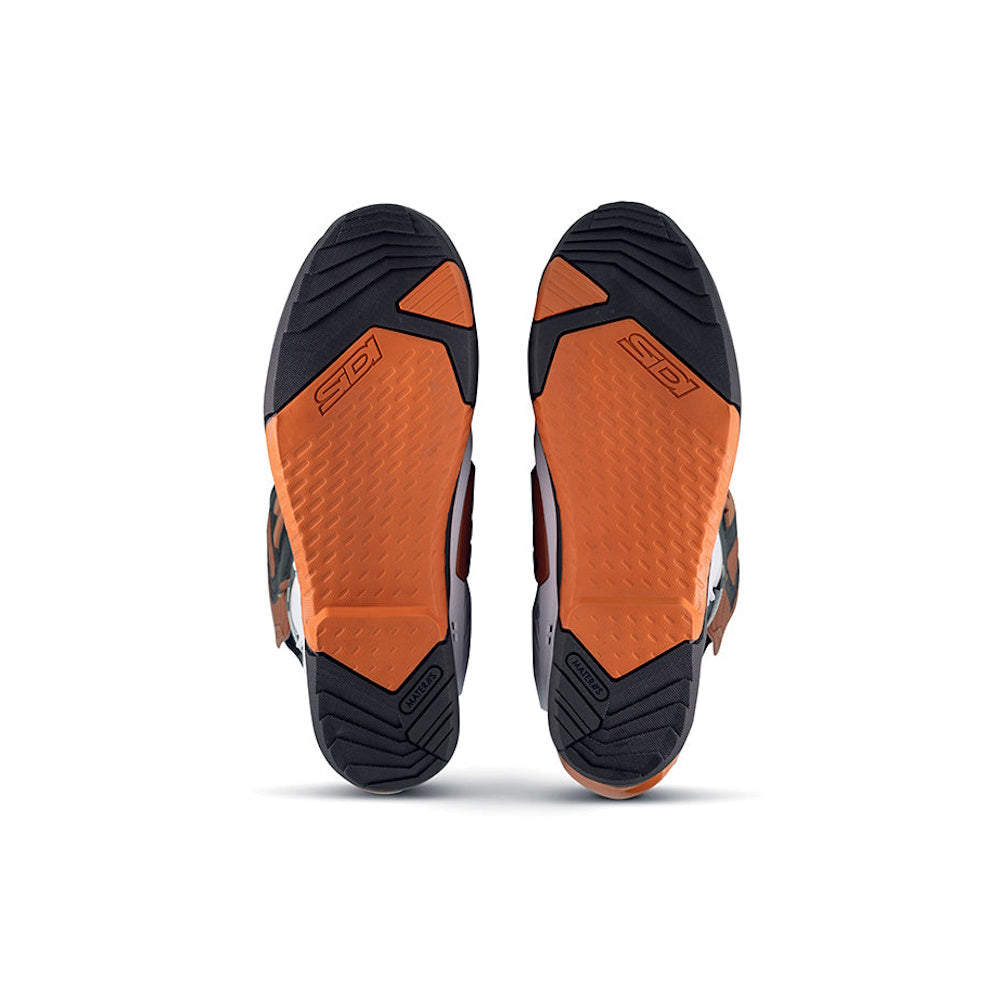 Sidi Crossair CE Motocross Boots White Black Bronze