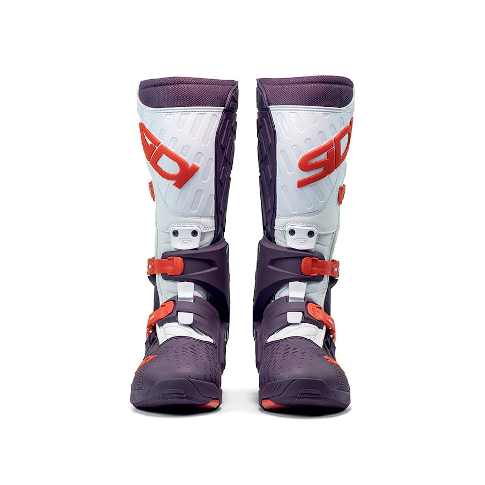 Sidi Crossair CE Motocross Boots Wine White