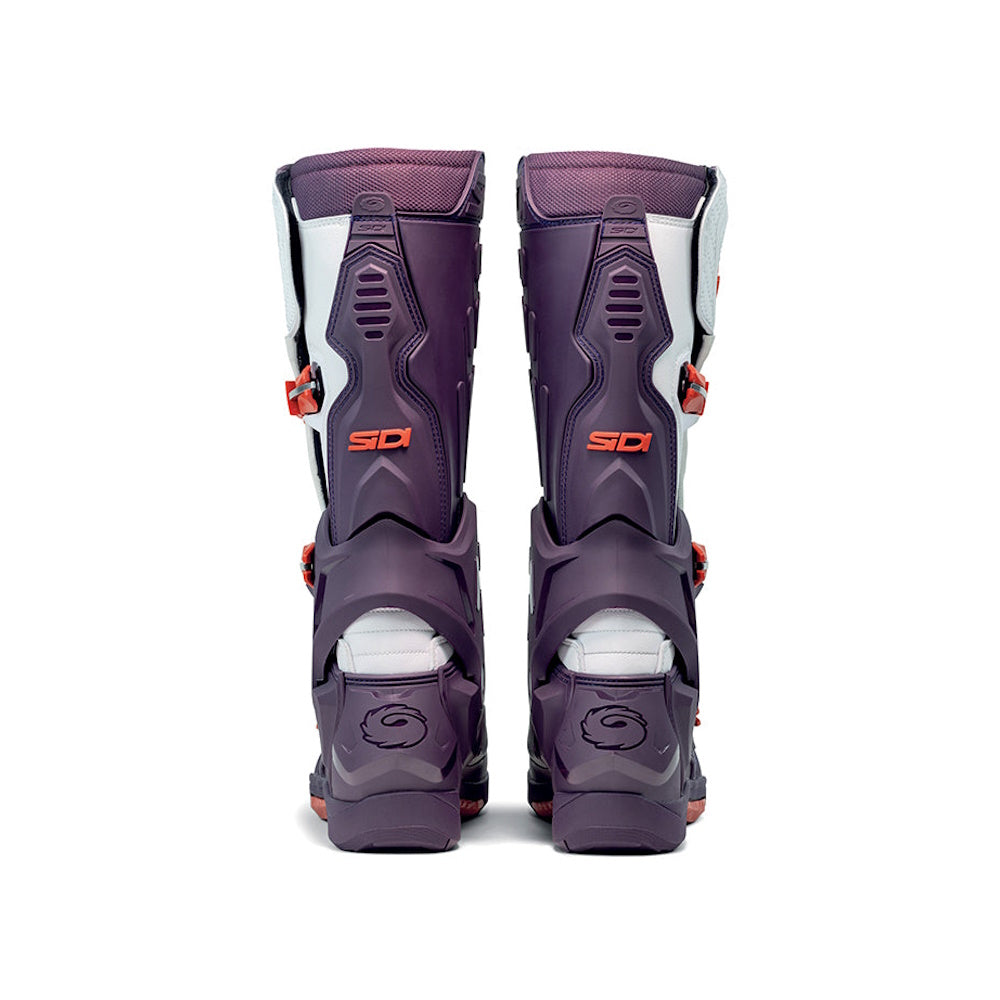 Sidi Crossair CE Motocross Boots Wine White
