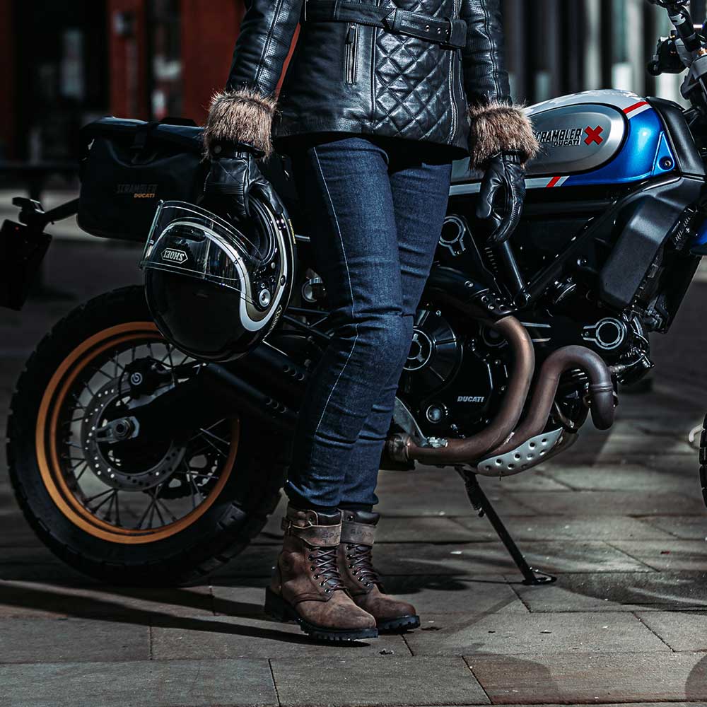 Spada Piston Ladies Boots Brown