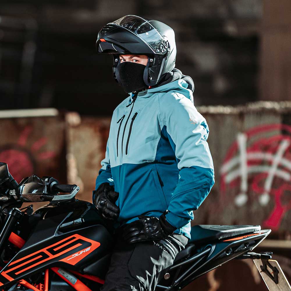 Spada Joe Waterproof Jacket Smoke Coral
