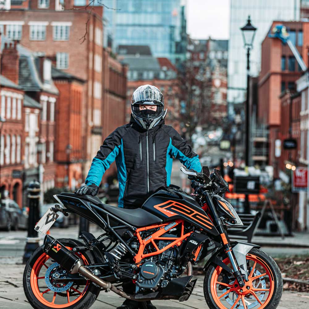 Spada Tino Waterproof Jacket Black Coral